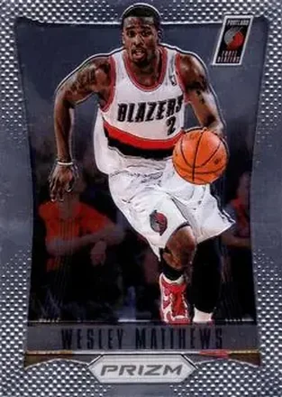 2012-13 Panini Prizm #67 - Wesley Matthews - Portland Trail Blazers