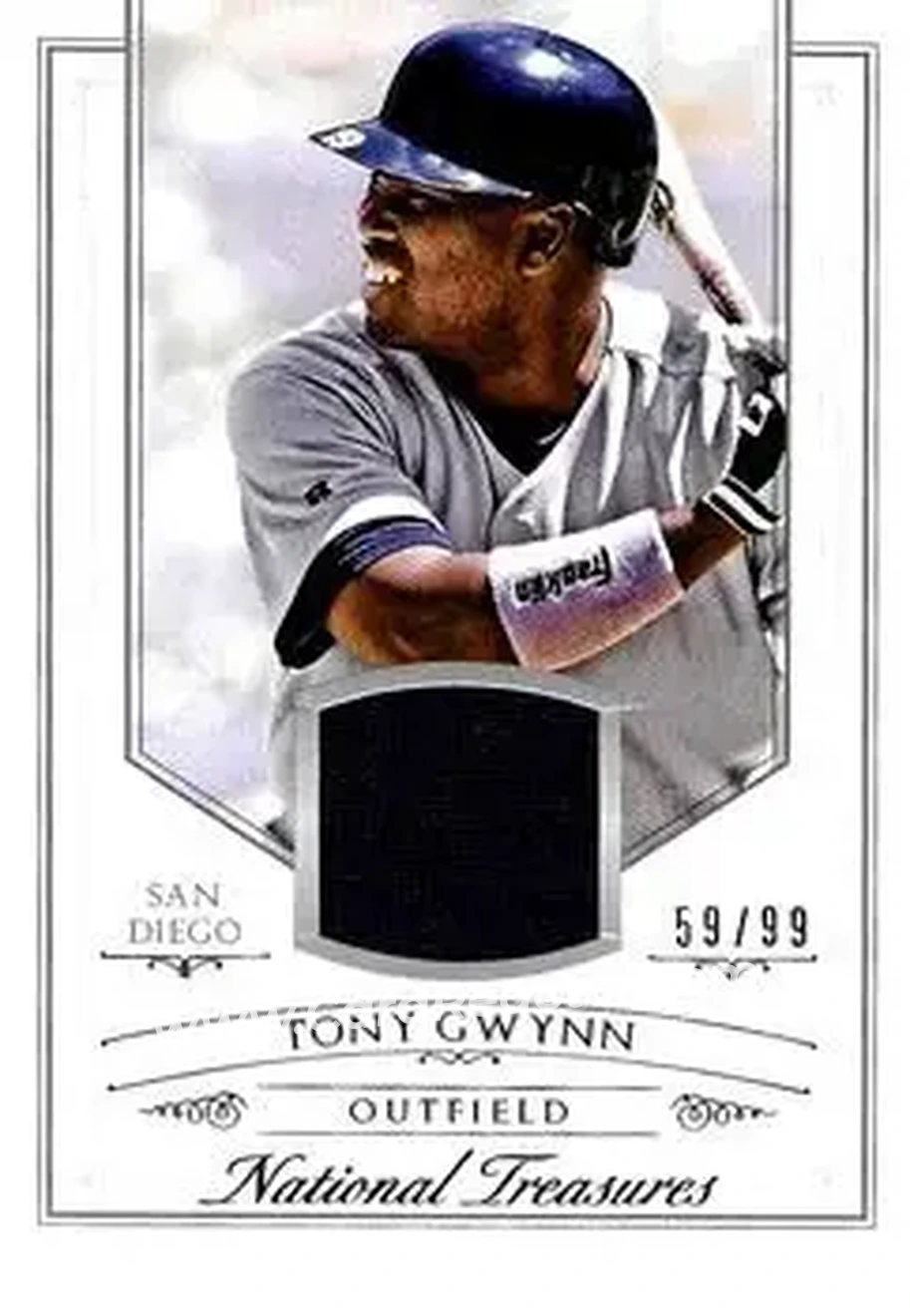 2015 Panini National Treasures #101 - Tony Gwynn - San Diego Padres - Front