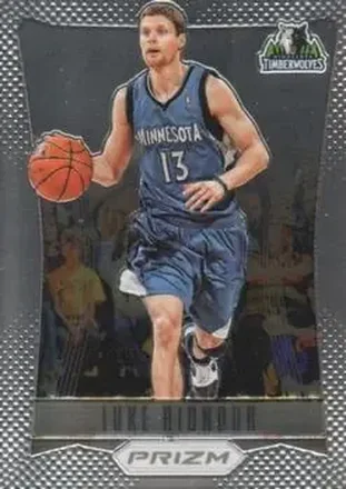 2012-13 Panini Prizm #70 - Luke Ridnour - Minnesota Timberwolves