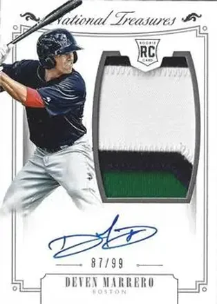 2015 Panini National Treasures #201 - Deven Marrero - Boston Red Sox