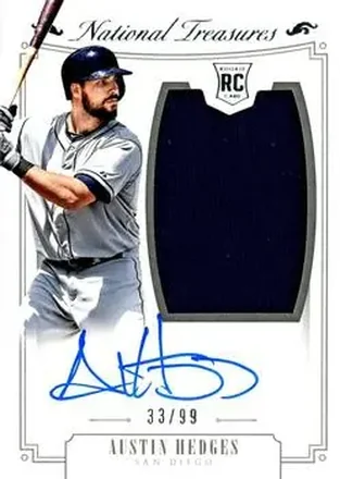 2015 Panini National Treasures #203 - Austin Hedges - San Diego Padres