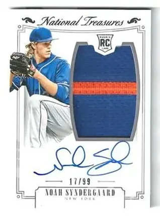 2015 Panini National Treasures #209 - Noah Syndergaard - New York Mets