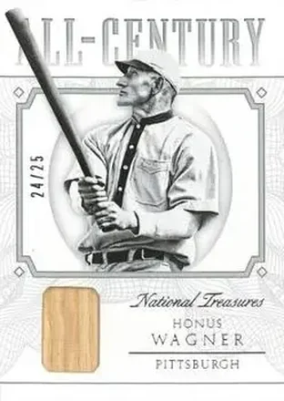 2015 Panini National Treasures - All-Century #7 - Honus Wagner - Pittsburgh Pirates
