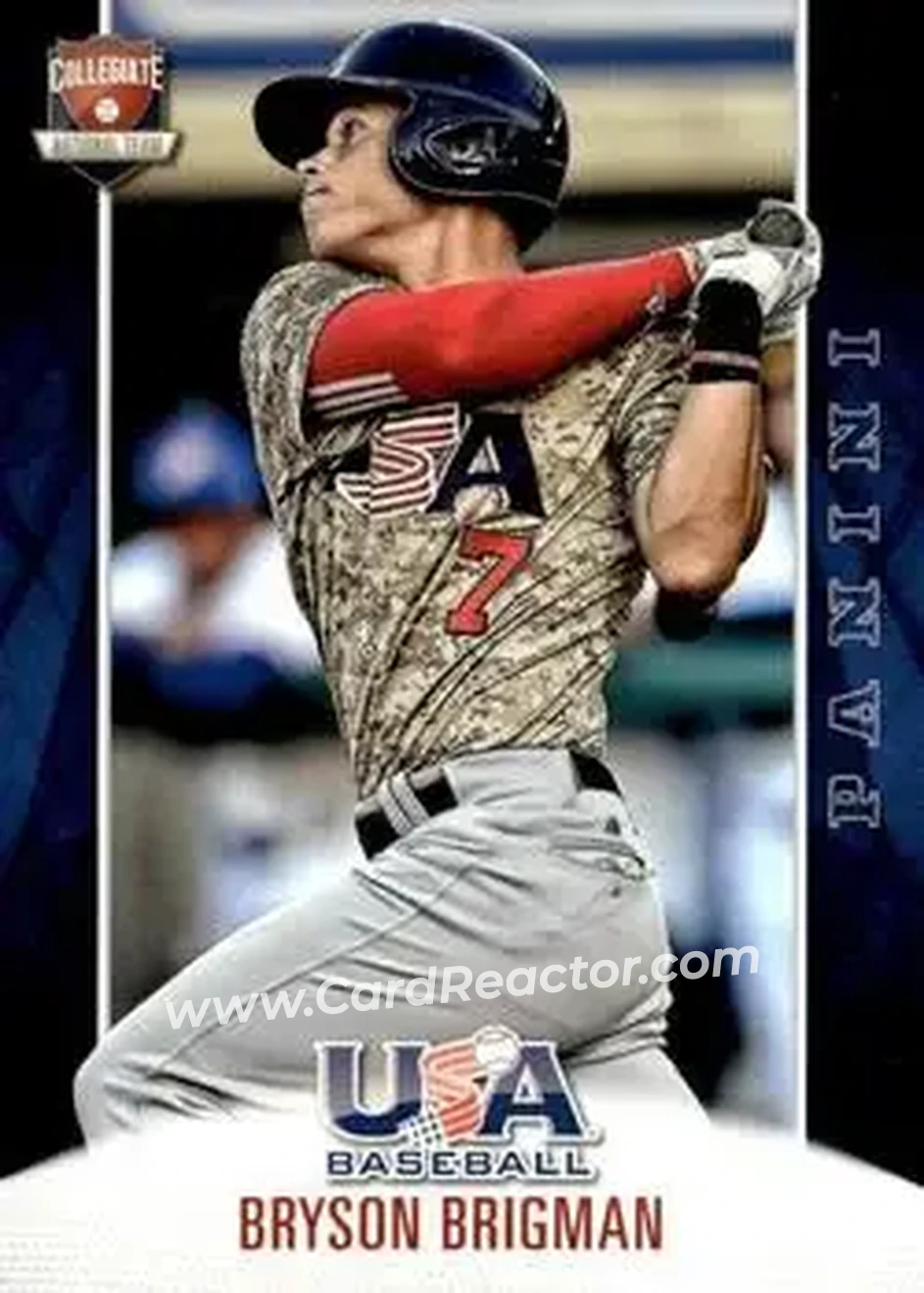 2015 Panini USA Baseball #6 - Bryson Brigman - USA