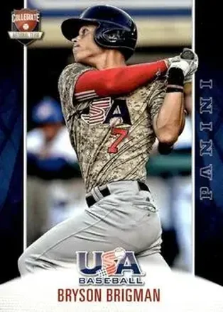 2015 Panini USA Baseball #6 - Bryson Brigman - USA