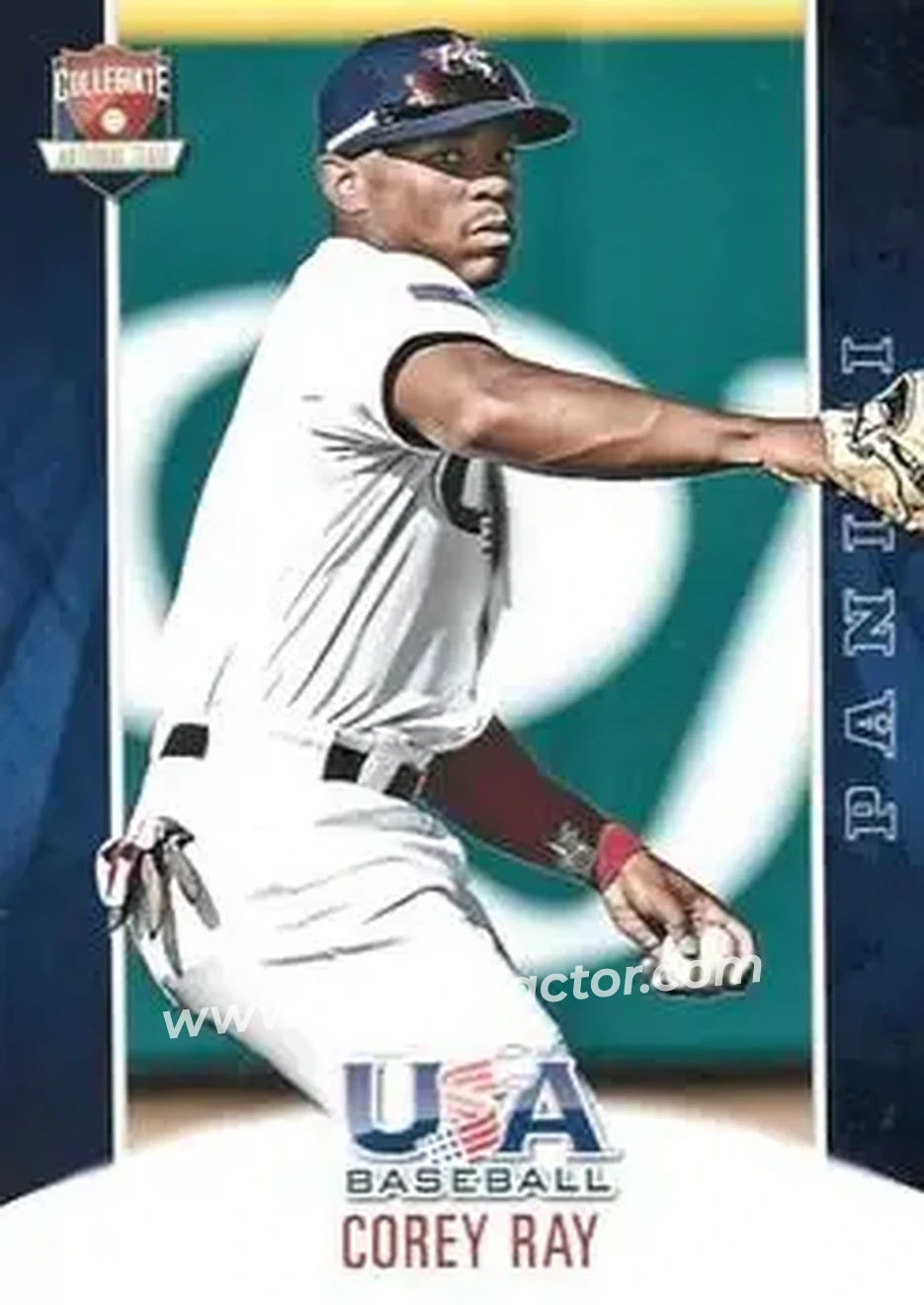 2015 Panini USA Baseball #8 - Corey Ray - USA - Front