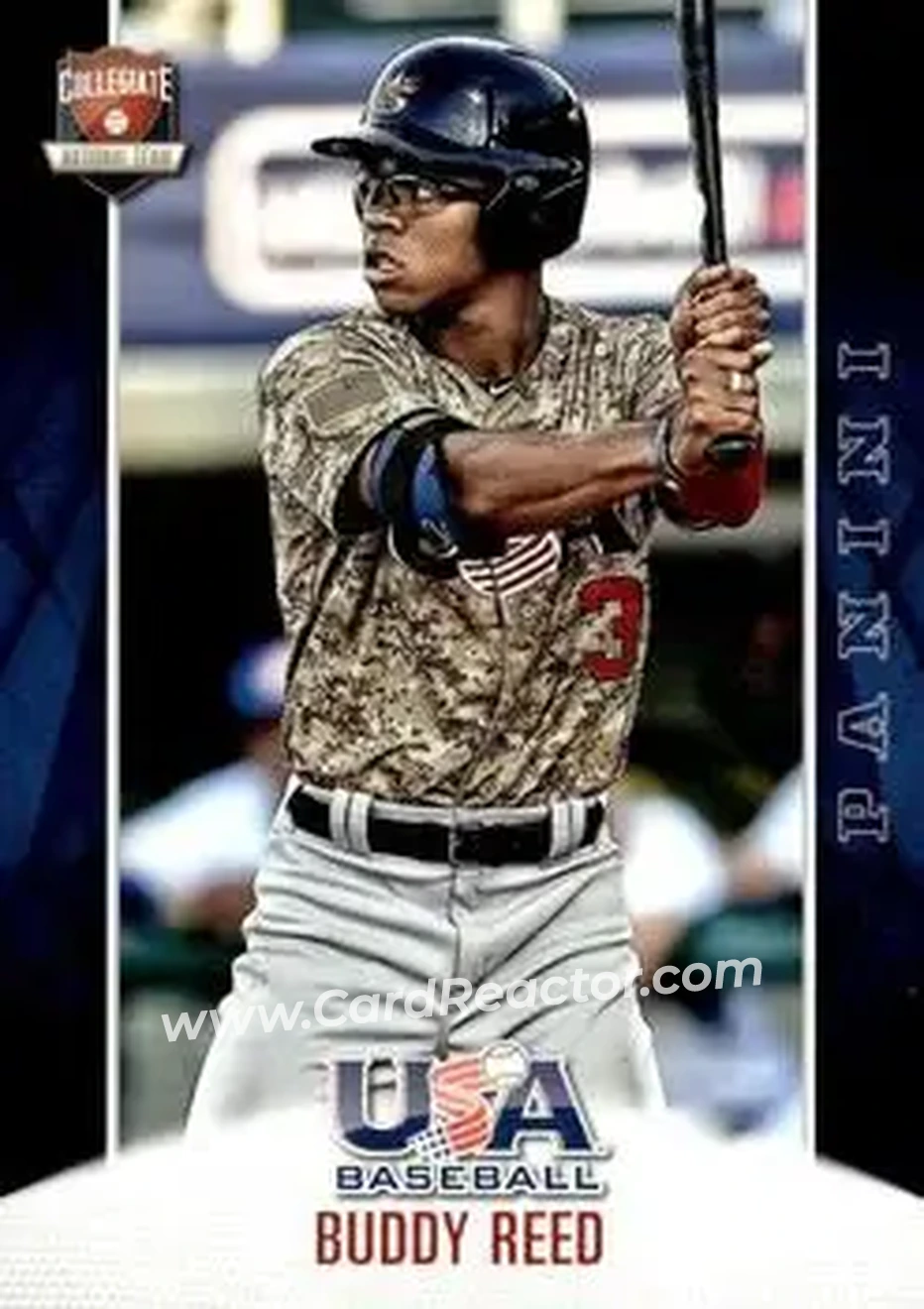 2015 Panini USA Baseball #23 - Buddy Reed - USA - Front