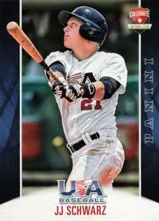2015 Panini USA Baseball #24 - JJ Schwarz - USA