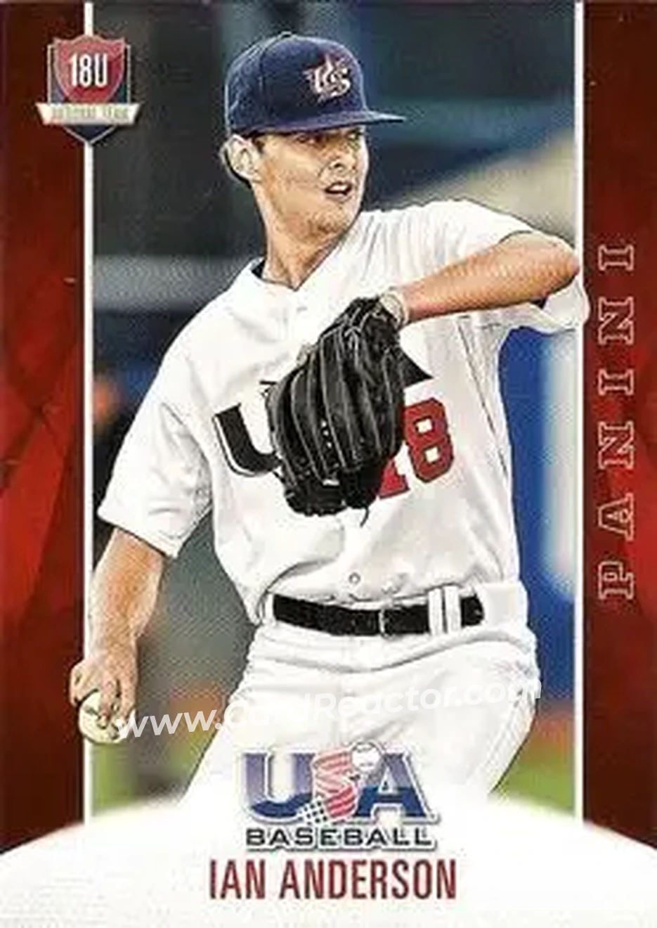 2015 Panini USA Baseball #30 - Ian Anderson - USA - Front