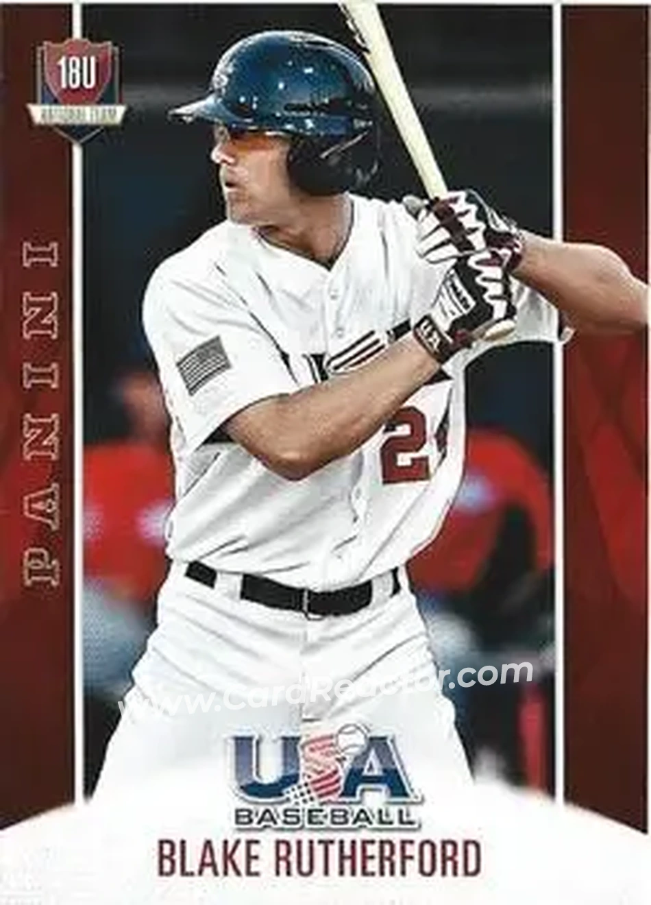2015 Panini USA Baseball #46 - Blake Rutherford - USA - Front