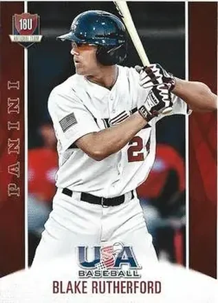 2015 Panini USA Baseball #46 - Blake Rutherford - USA
