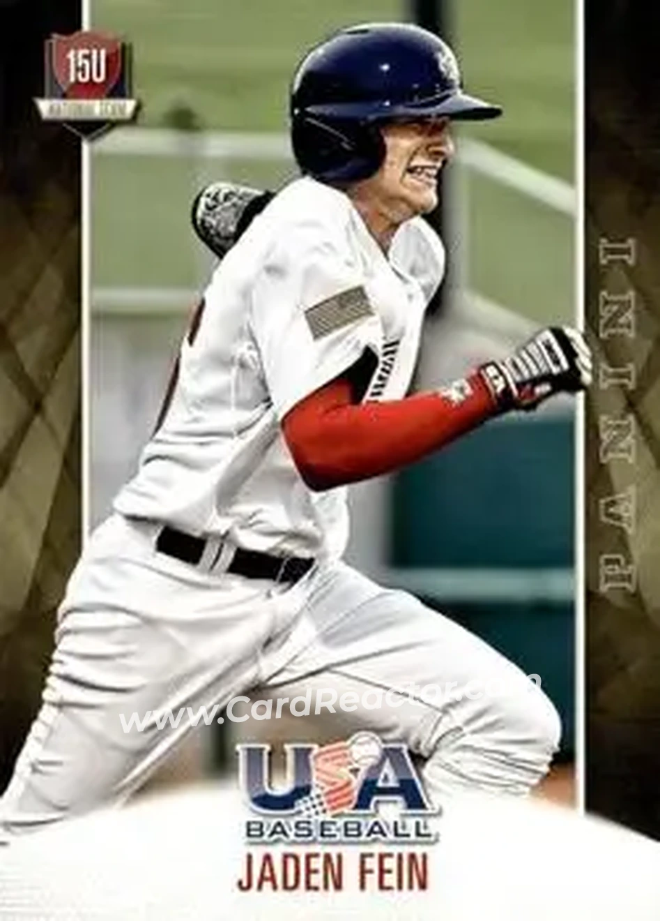 2015 Panini USA Baseball #57 - Jaden Fein - USA - Front