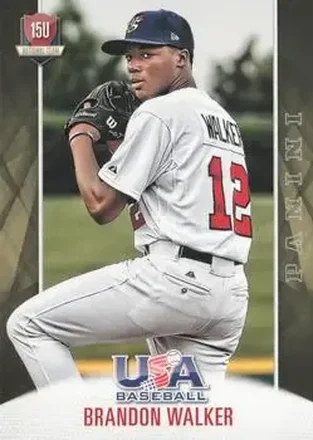 2015 Panini USA Baseball #68 - Brandon Walker - USA
