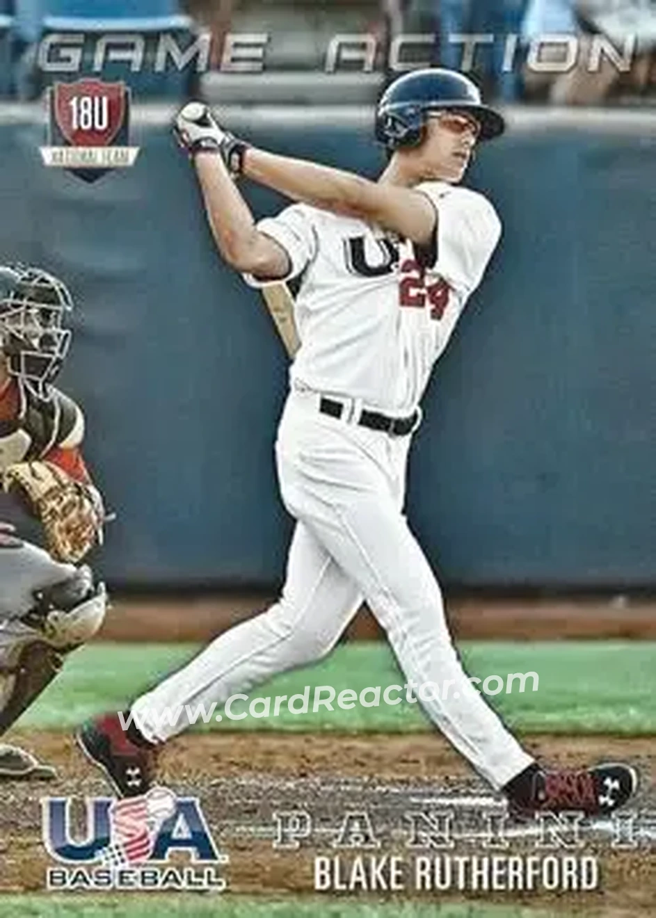 2015 Panini USA Baseball #72 - Blake Rutherford - USA - Front