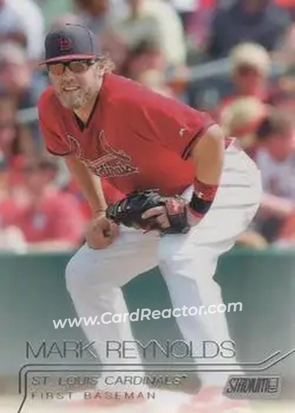 2015 Stadium Club #8 - Mark Reynolds - St. Louis Cardinals - Front