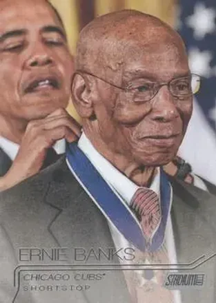 2015 Stadium Club #13 Ernie Banks