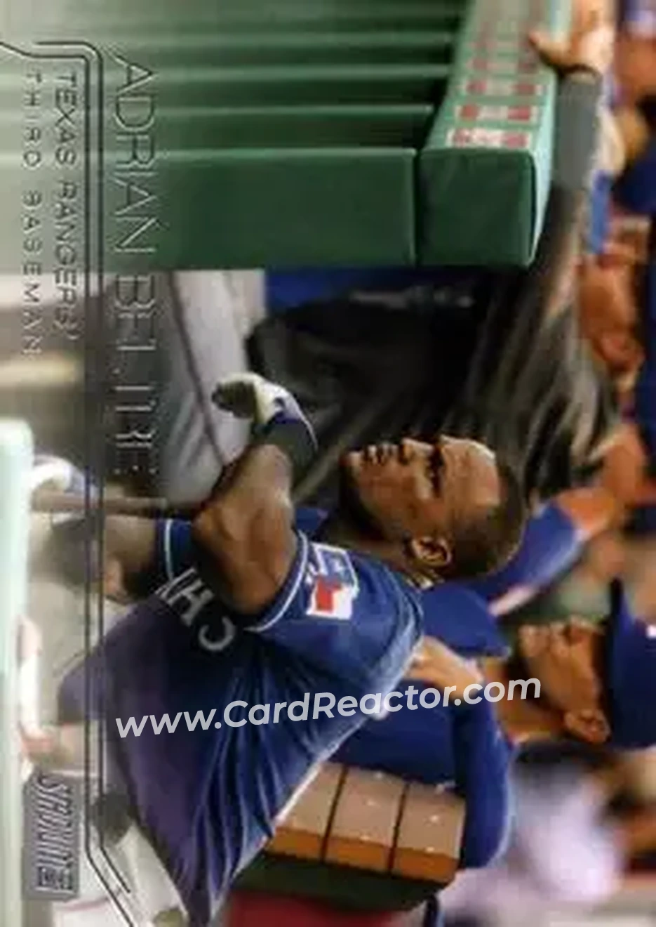 2015 Stadium Club #15 - Adrian Beltré - Texas Rangers - Front