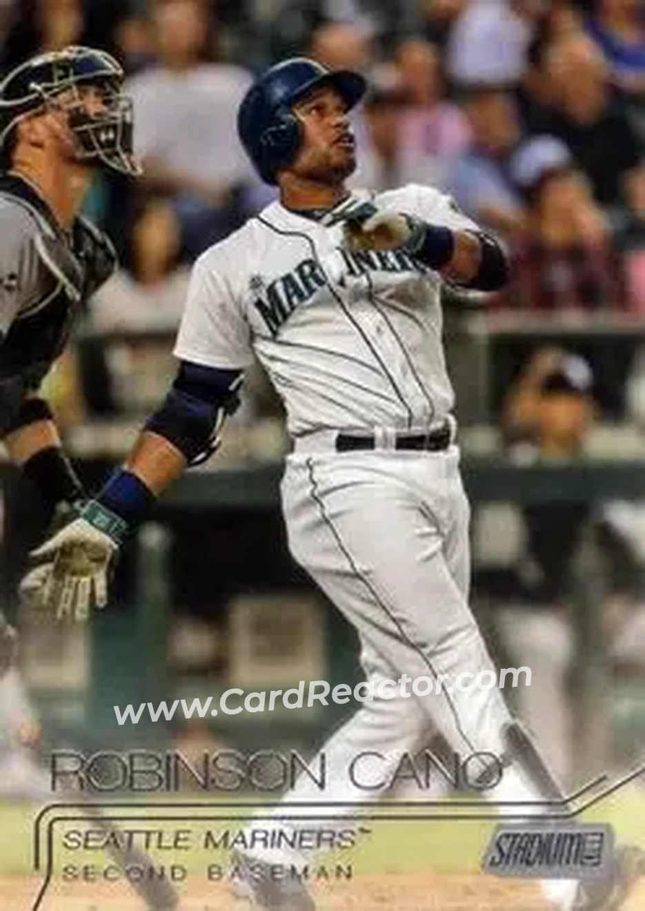2015 Stadium Club #16 - Robinson Cano - Seattle Mariners - Front