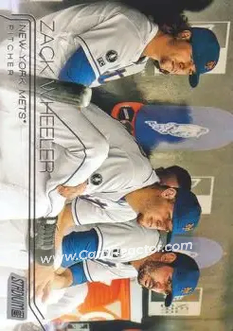 2015 Stadium Club #18 - Zack Wheeler - New York Mets - Front