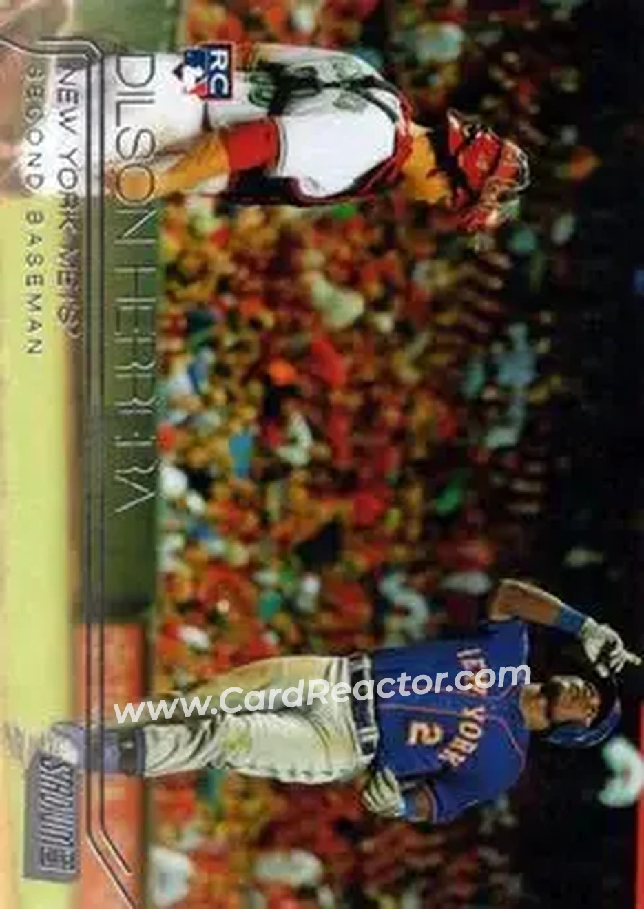 2015 Stadium Club #30 - Dilson Herrera - New York Mets - Front