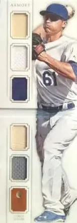 2015 Panini National Treasures - Armory Booklet #4 - Corey Seager - Los Angeles Dodgers