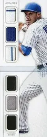 2015 Panini National Treasures - Armory Booklet #9 - Addison Russell - Chicago Cubs