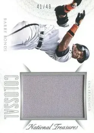 2015 Panini National Treasures - Colossal #3 - Barry Bonds - San Francisco Giants