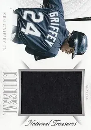 2015 Panini National Treasures - Colossal #34 - Ken Griffey Jr. - Seattle Mariners