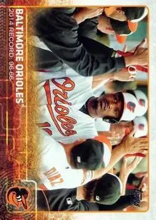 2015 Topps #19 Baltimore Orioles