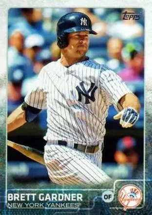 2015 Topps #21 - Brett Gardner - New York Yankees