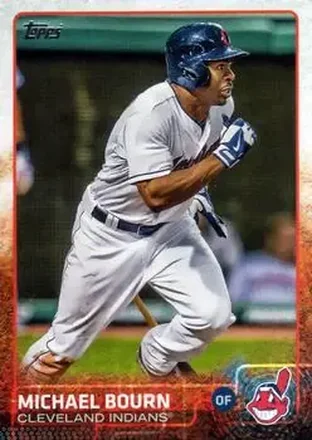 2015 Topps #23 - Michael Bourn - Cleveland Indians