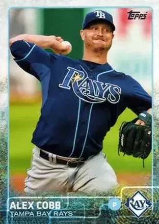 2015 Topps #28 - Alex Cobb - Tampa Bay Rays