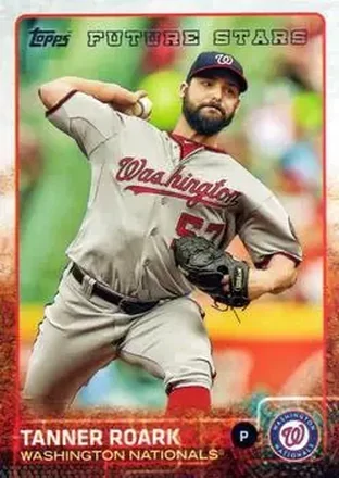 2015 Topps #30 - Tanner Roark - Washington Nationals