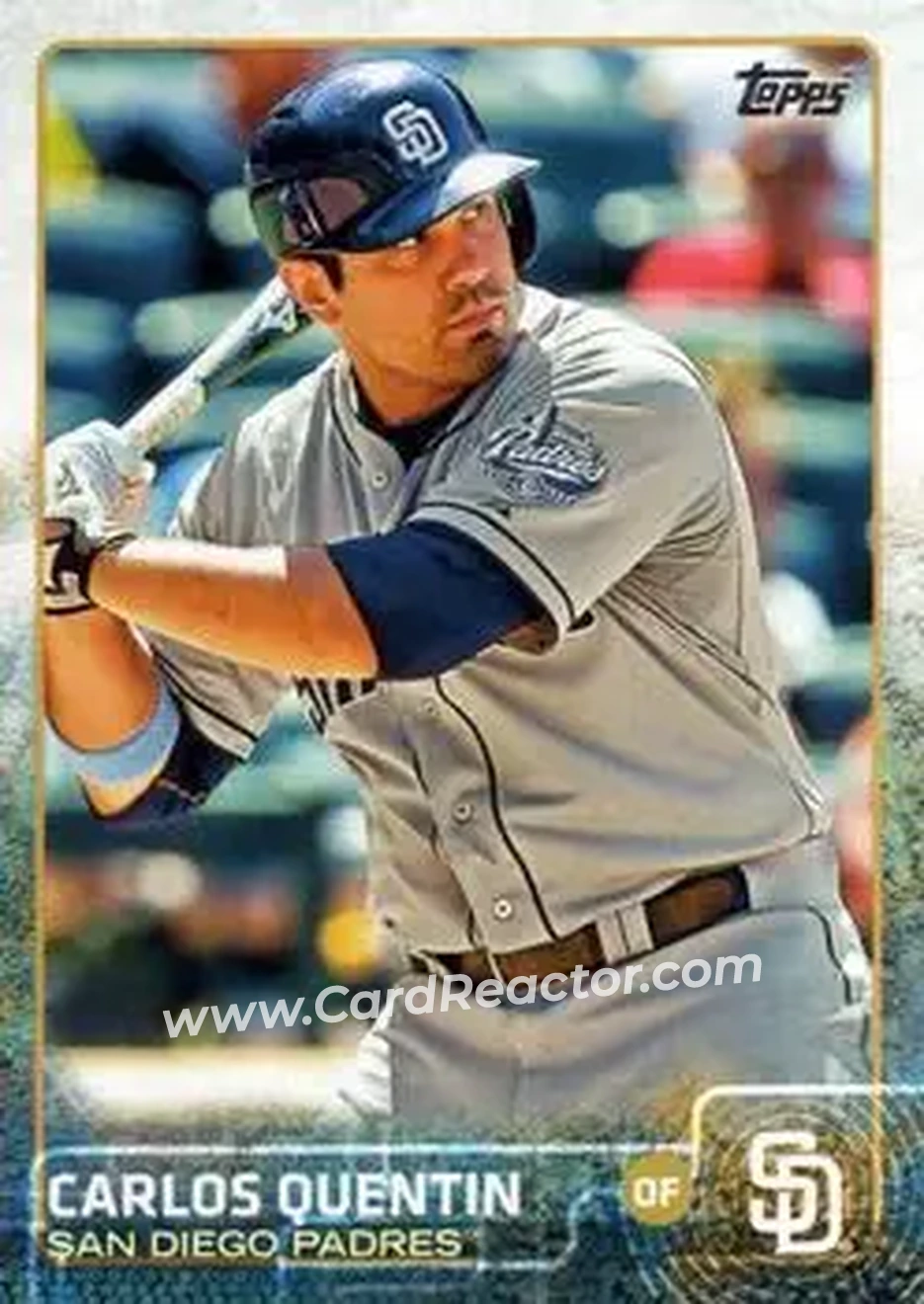 2015 Topps #32 - Carlos Quentin - San Diego Padres