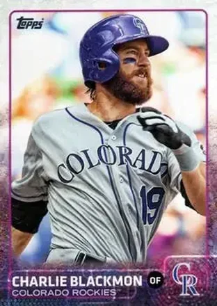 2015 Topps #34 - Charlie Blackmon - Colorado Rockies