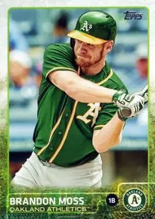 2015 Topps #35 - Brandon Moss - Oakland Athletics