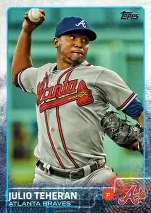 2015 Topps #36 - Julio Teheran - Atlanta Braves