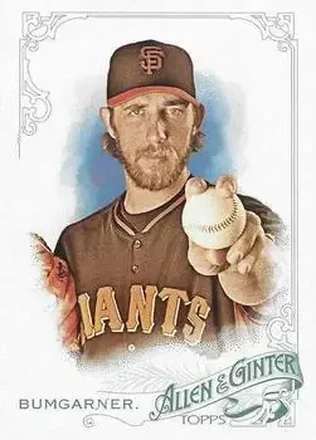 2015 Topps Allen & Ginter #1 - Madison Bumgarner - San Francisco Giants
