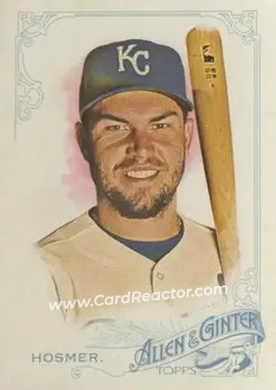 2015 Topps Allen & Ginter #7 - Eric Hosmer - Kansas City Royals - Front