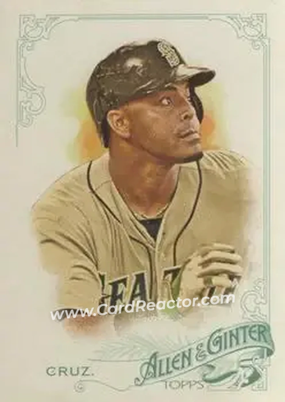 2015 Topps Allen & Ginter #12 - Nelson Cruz - Seattle Mariners - Front
