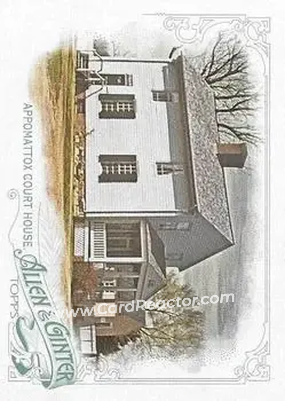 2015 Topps Allen & Ginter #24 - Appomattox Court House - Front