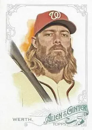2015 Topps Allen & Ginter #28 - Jayson Werth - Washington Nationals