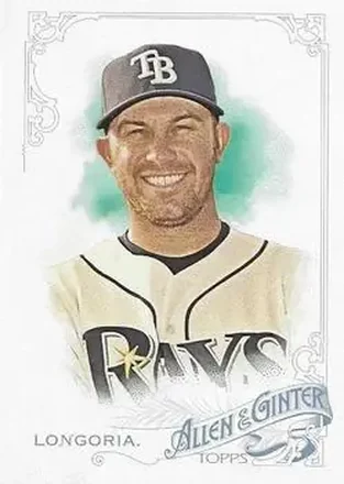 2015 Topps Allen & Ginter #38 - Evan Longoria - Tampa Bay Rays