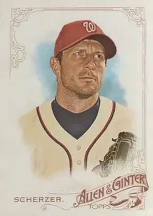 2015 Topps Allen & Ginter #42 - Max Scherzer - Washington Nationals
