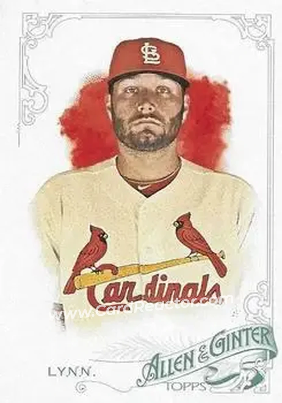 2015 Topps Allen & Ginter #47 - Lance Lynn - St. Louis Cardinals - Front