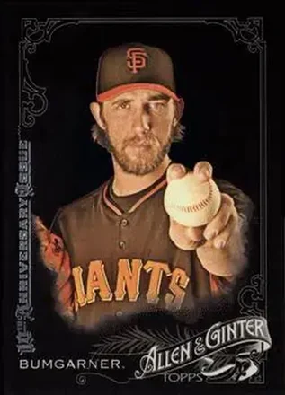 2015 Topps Allen & Ginter X #1 - Madison Bumgarner - San Francisco Giants