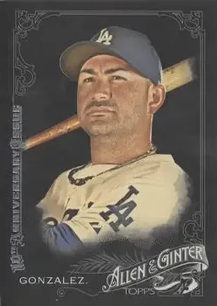 2015 Topps Allen & Ginter X #3 - Adrian Gonzalez - Los Angeles Dodgers
