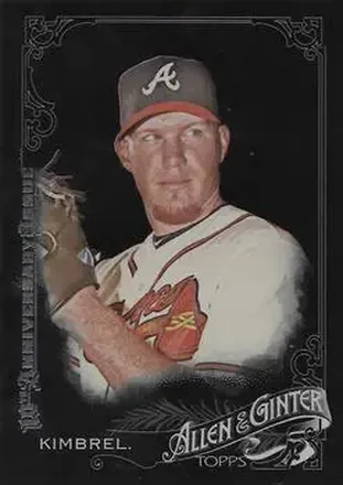 2015 Topps Allen & Ginter X #5 - Craig Kimbrel - Atlanta Braves