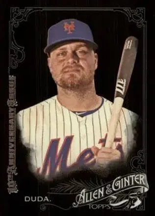 2015 Topps Allen & Ginter X #6 - Lucas Duda - New York Mets