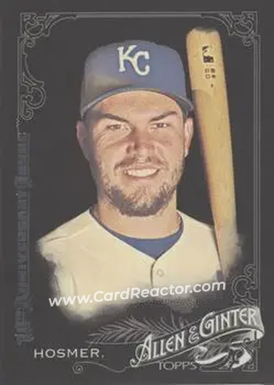 2015 Topps Allen & Ginter X #7 - Eric Hosmer - Kansas City Royals - Front